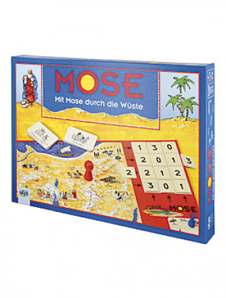 Mit Mose durch die Wüste, 25,5 x 34 x 3,5 cm