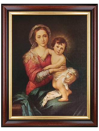 Gottesmutter von Murillo-Bild, 37 x 47 cm