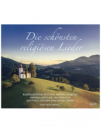 Die schönsten religiösen Lieder, 3 CD, 157 Min.