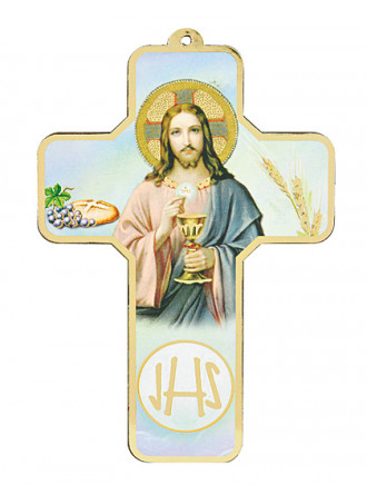 Erstkommunion-Kreuz, 8 x 13 cm