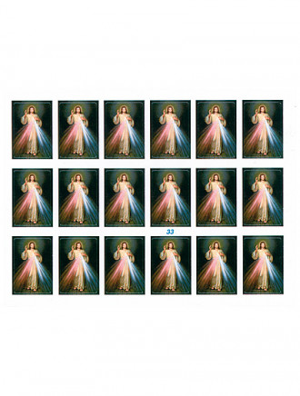 Barmherziger Jesus-Aufkleber