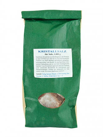 Nachfüllpackung Kristallsalz in Brocken, 1kg
